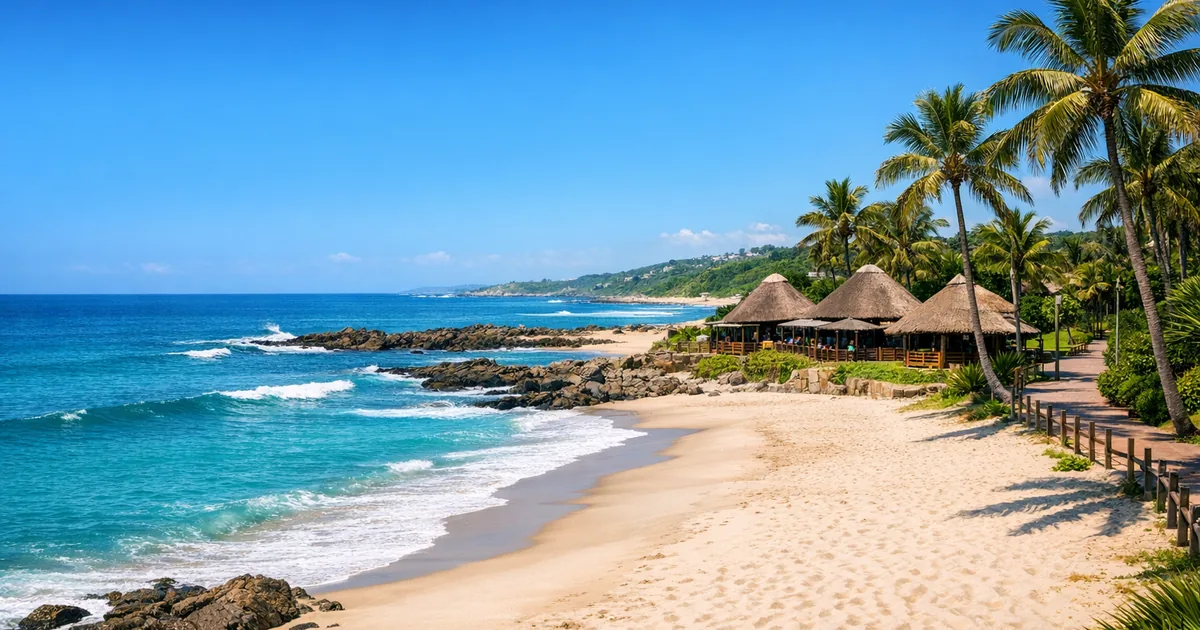 Ballito beachfront and Dolphin Coast skyline where SEO Durban provides local search services