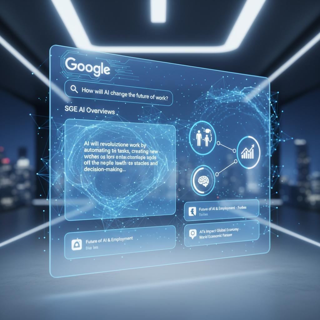 Google SGE Revolution: AI Overviews changing search landscape - Complete guide for SEO adaptation 2025